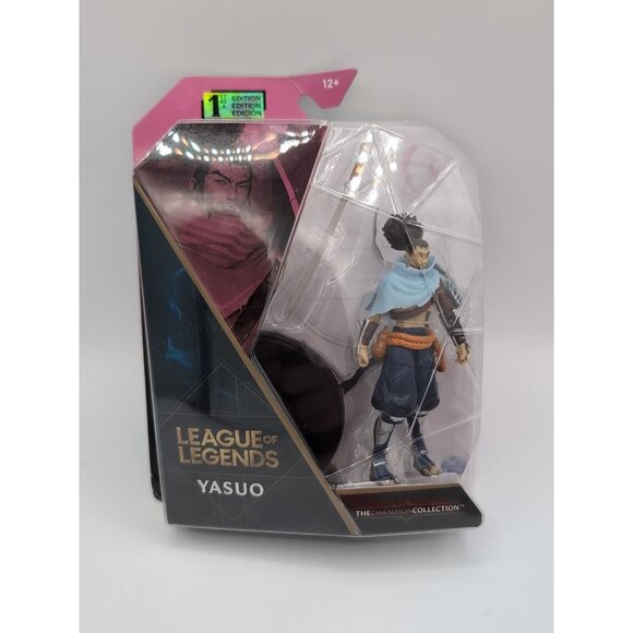 League of Legends - Yasuo 4" Action Figure - 1st Edition - Champion Collection - Picture 1 of 2